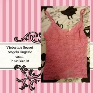 Victoria's Secret Angels lingerie cami Pink Size M